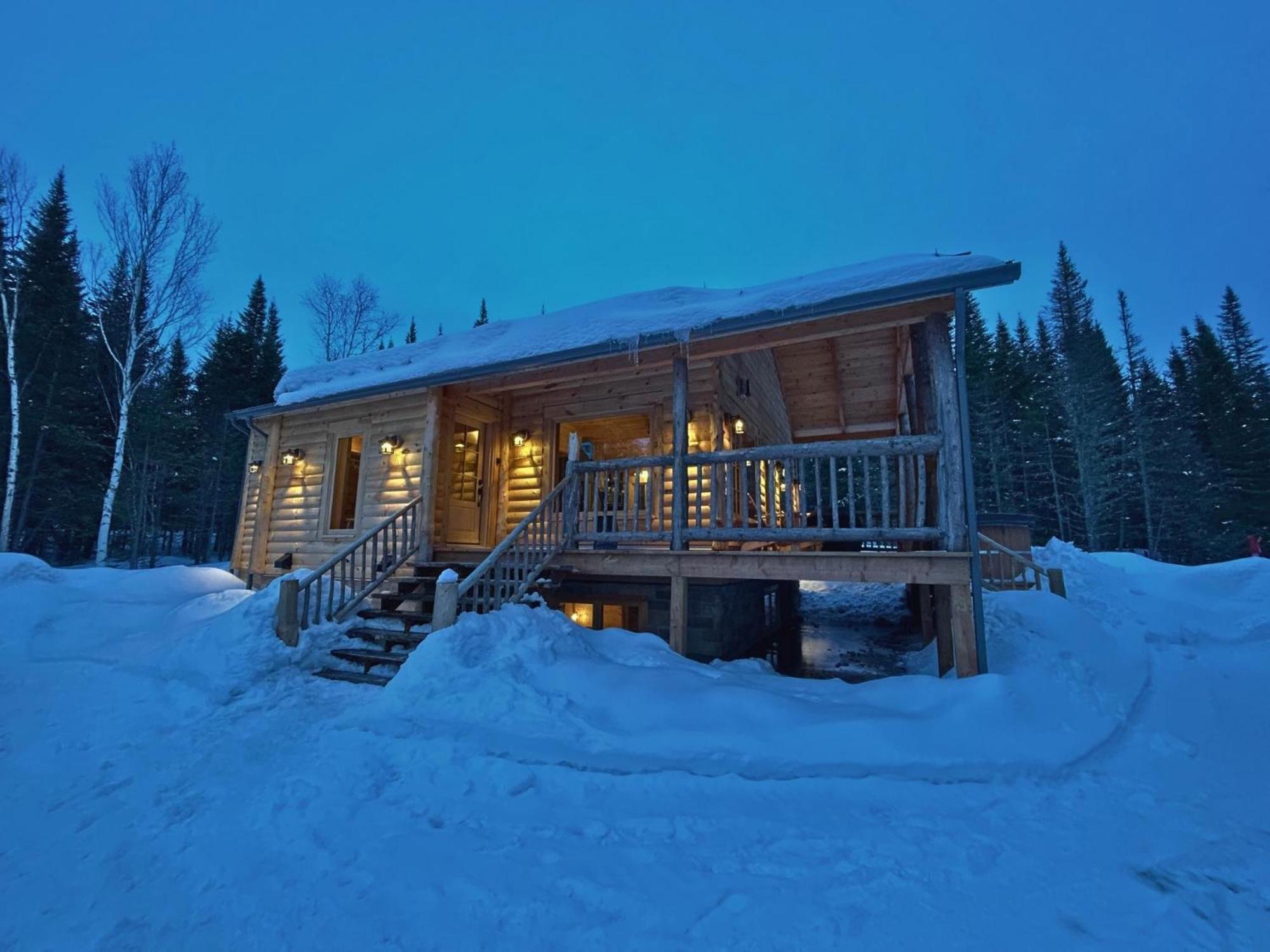 Les Chalets De Moh La Malbaie Exterior foto