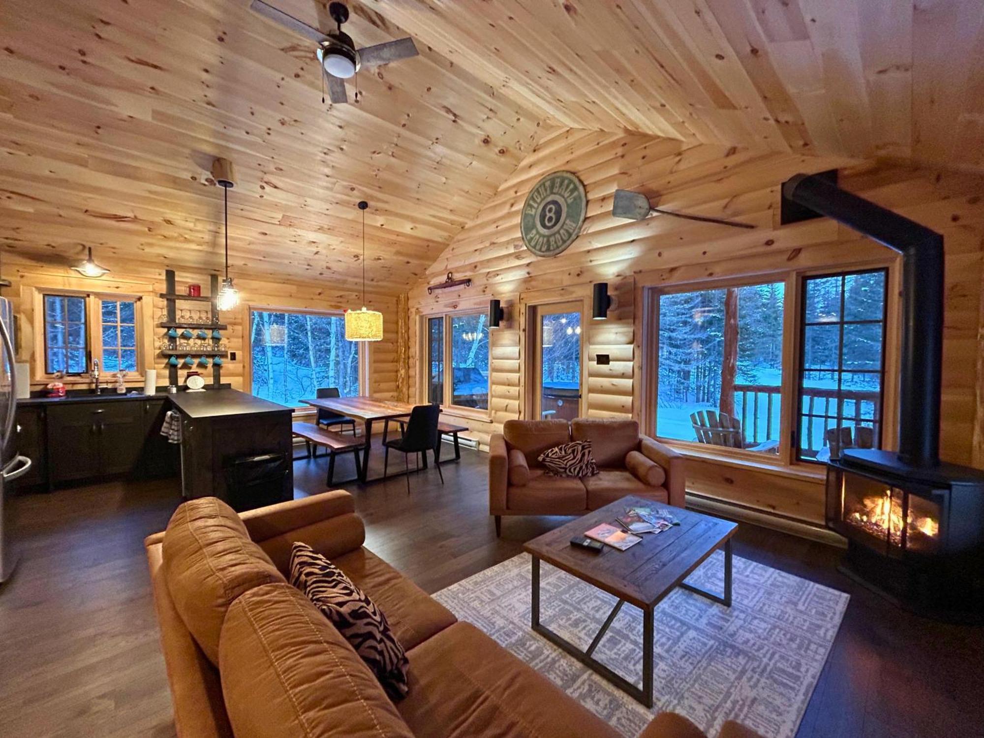 Les Chalets De Moh La Malbaie Exterior foto
