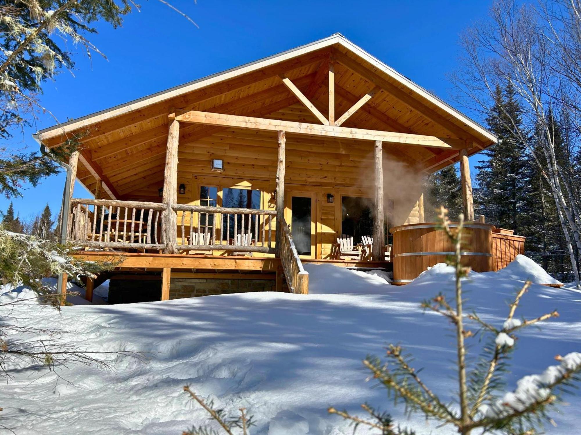 Les Chalets De Moh La Malbaie Exterior foto